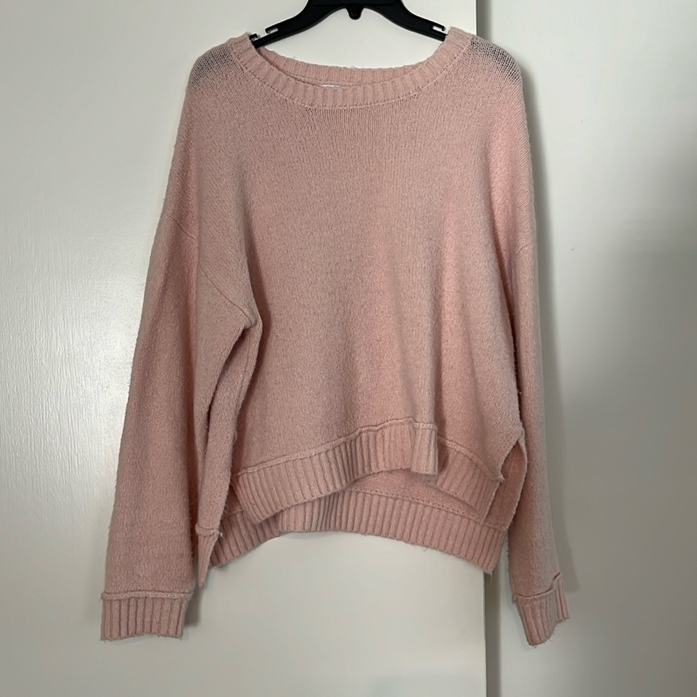 Pink sweater